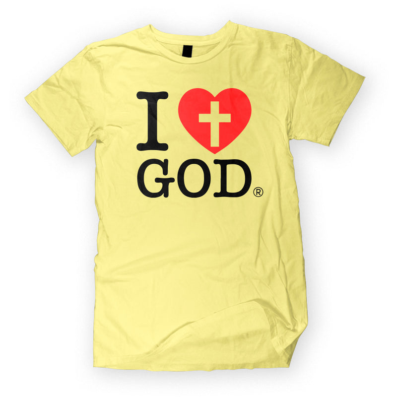 I Love God Yellow